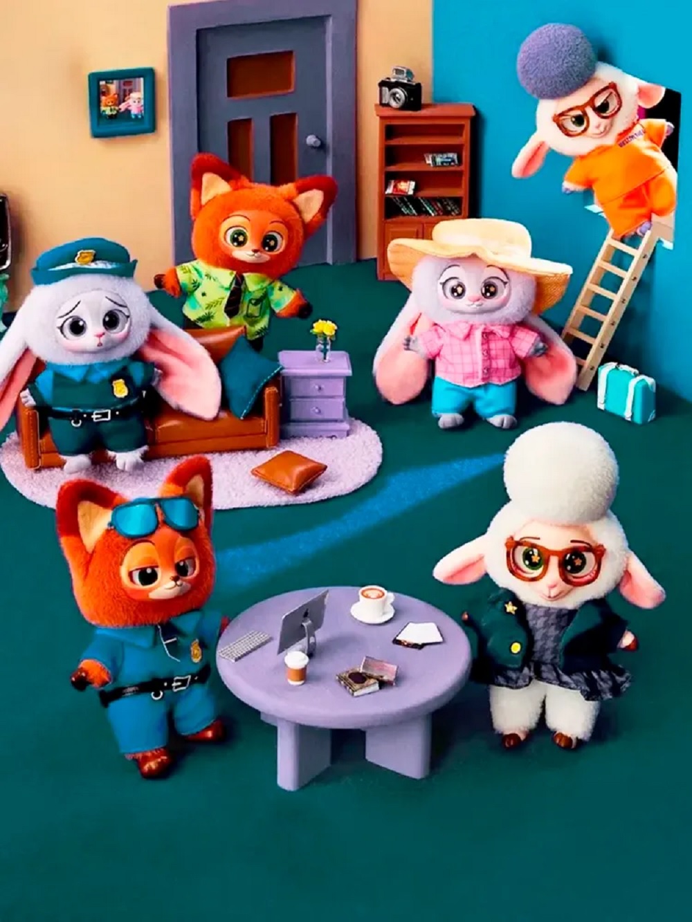 Мягкая игрушка ТОТОША Брелок Зверополис 17 см - фото 6