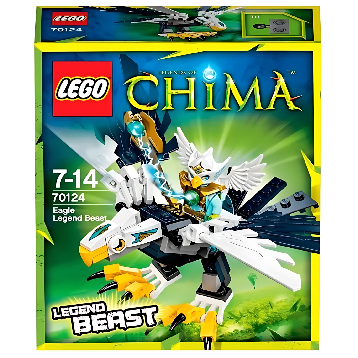 Конструктор LEGO Legends of Chima 70124 94 дет. - фото 1