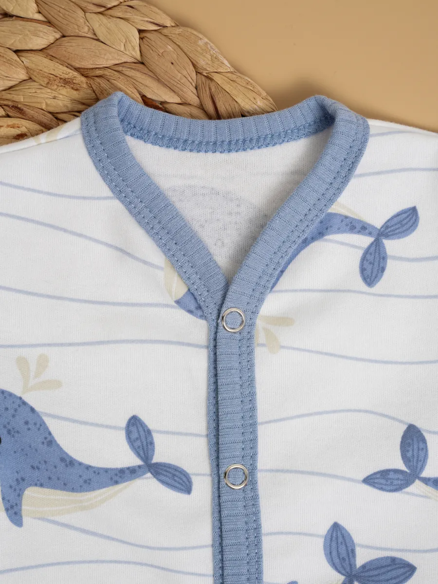 Боди 3 шт Супер Пупс нбр/3пр/бд/sk23/рубчик/морскаясказка - фото 8