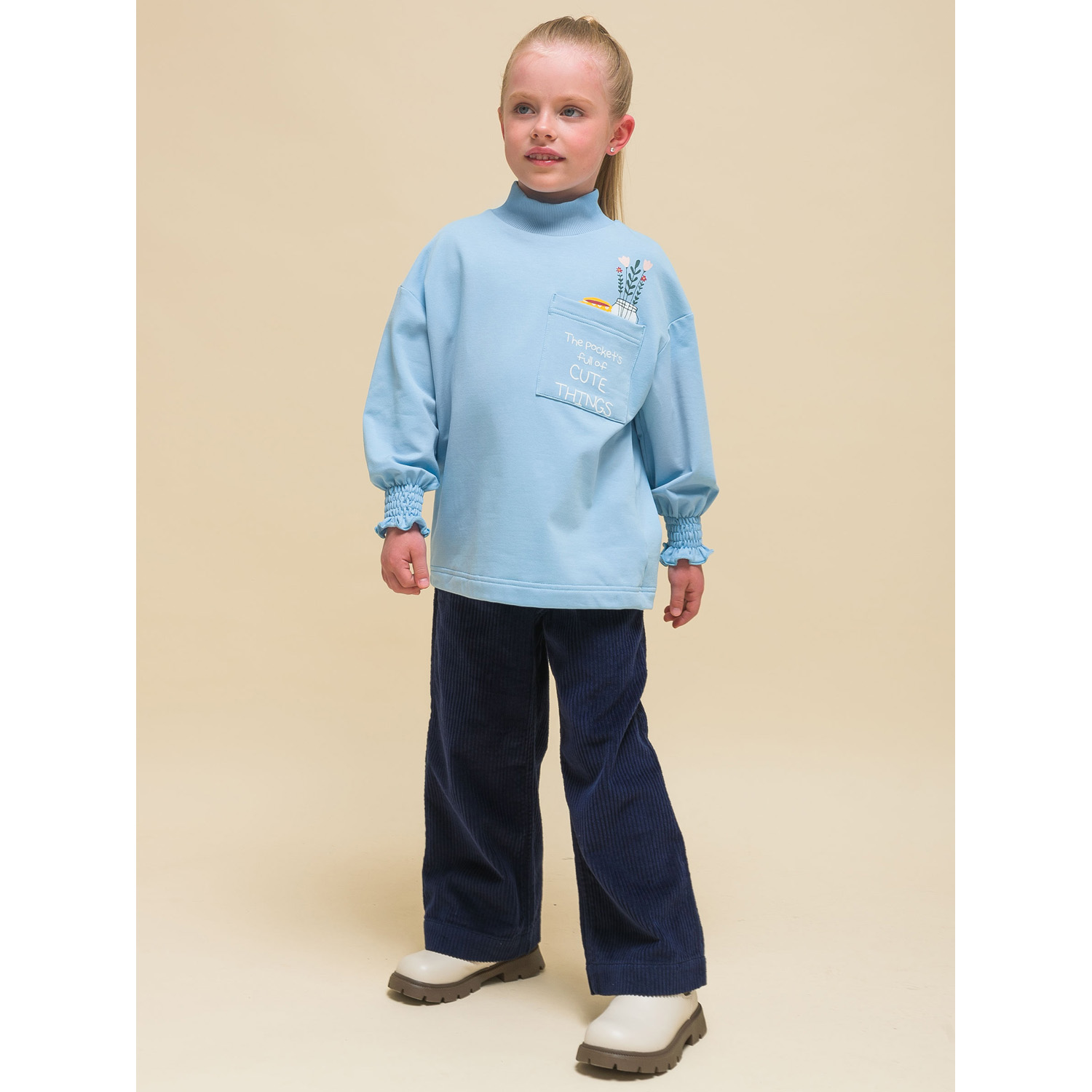 Свитшот Pelican GFNS3337U/Голубой - фото 8