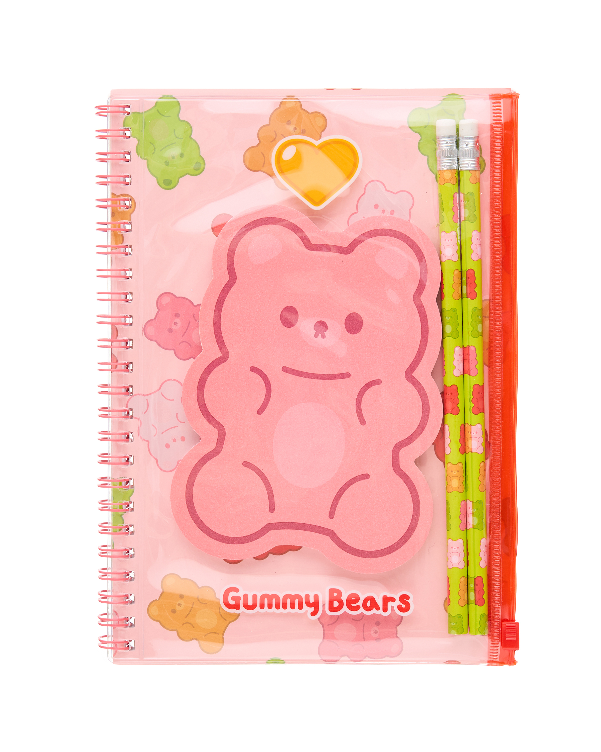 Набор канцелярский Munaby Gummy bear 3 предм. - фото 1
