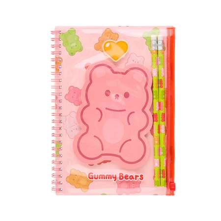 Набор канцелярский Munaby Gummy bear 3 предм.