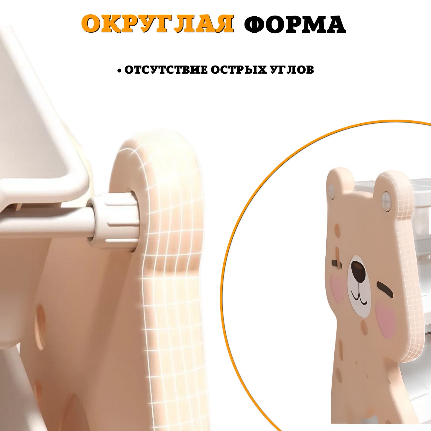 Стеллаж детский для игрушек Floopsi Мишка 06 из пластика 12 ящиков - фото 6