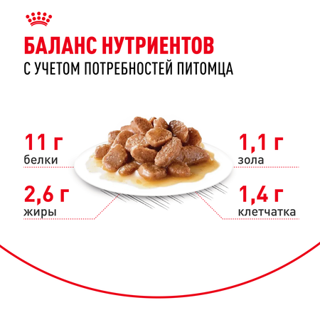 Корм для кошек ROYAL CANIN Instinctive 85г для пожилых 7+ соус пауч
