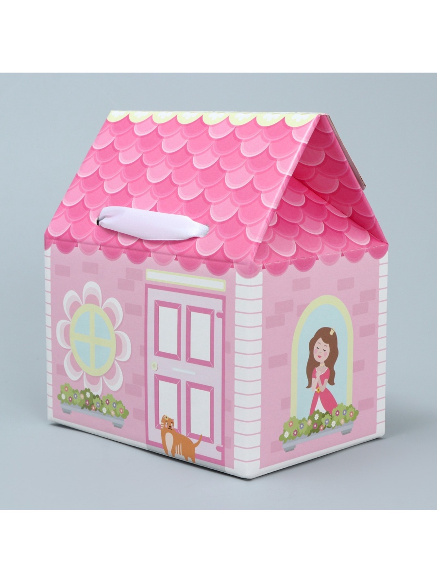 Коробка складная Дарите Счастье Домик принцессы 15 х 18 х 10 см - фото 6