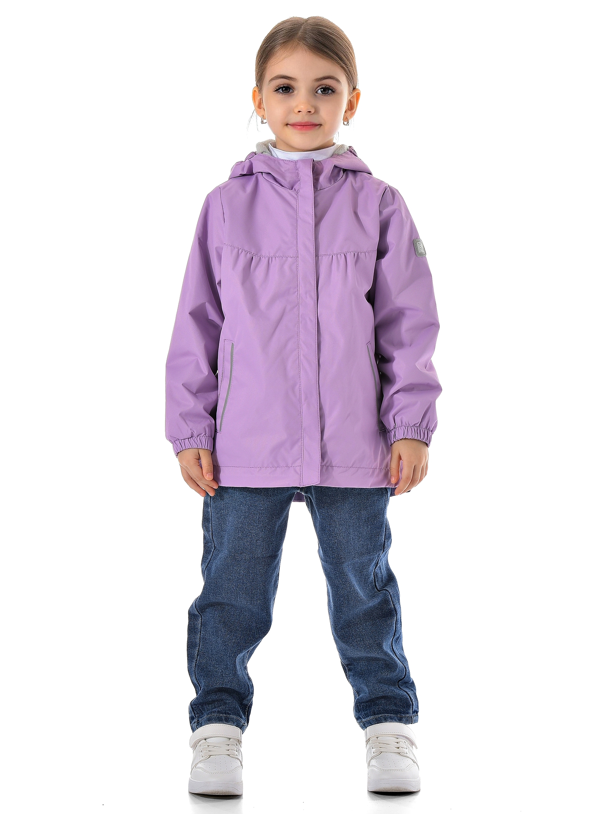 Ветровка Rusland 58-20однотон/сиреневый - фото 2