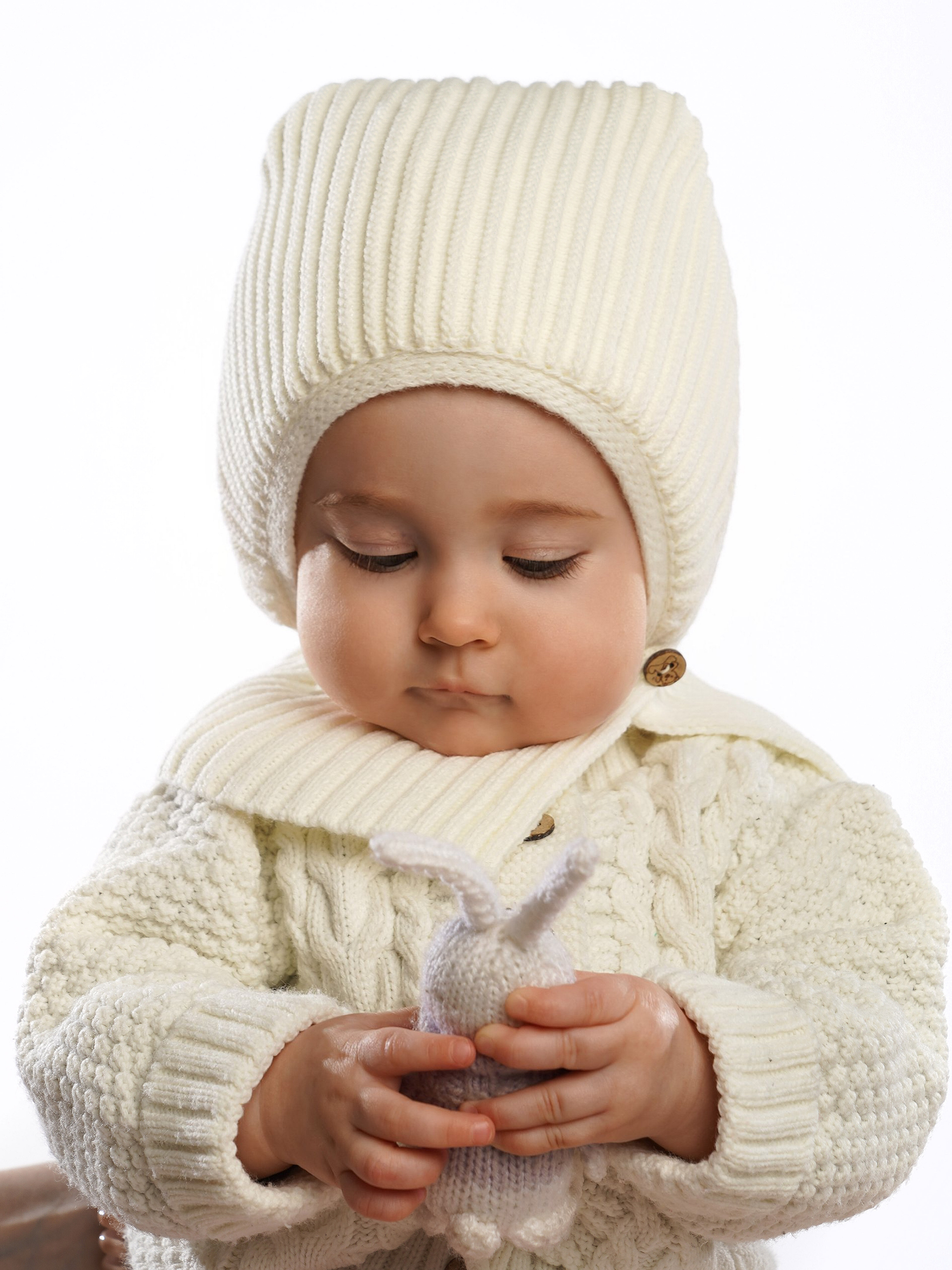 Шапка ПриКиндер U-W_22296 Цвет: Молоко - фото 16