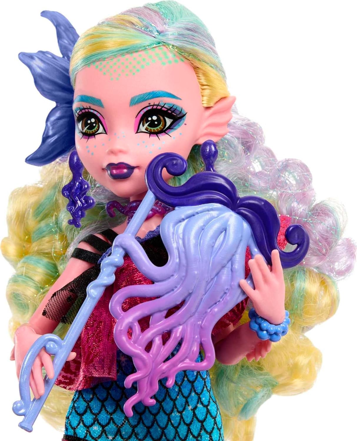 Кукла модельная Monster High Lagoona HNF71 - фото 3