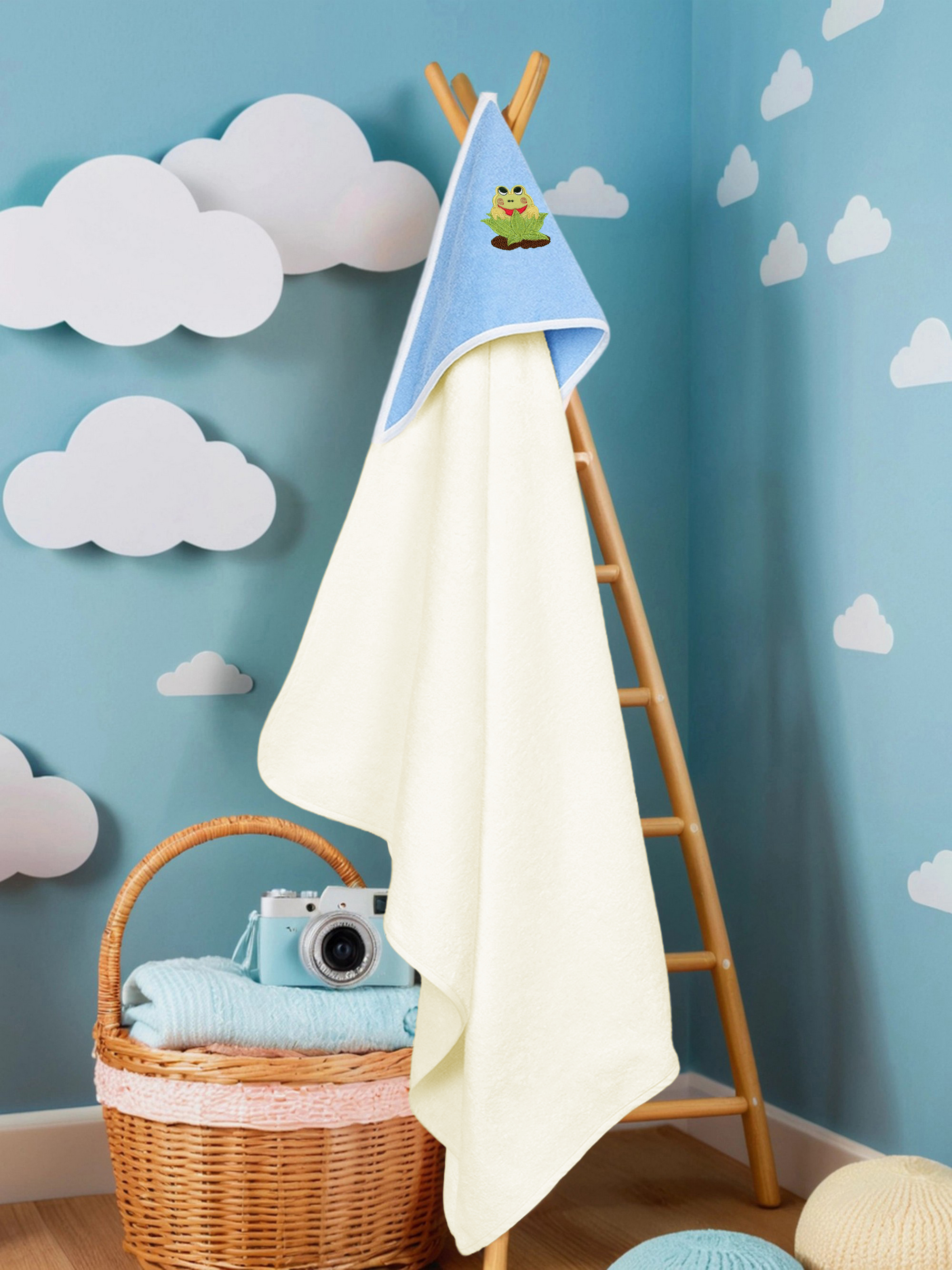 Полотенце уголок Wellness Малыш-01/54_Л 80 x 100 см 1 шт. - фото 1