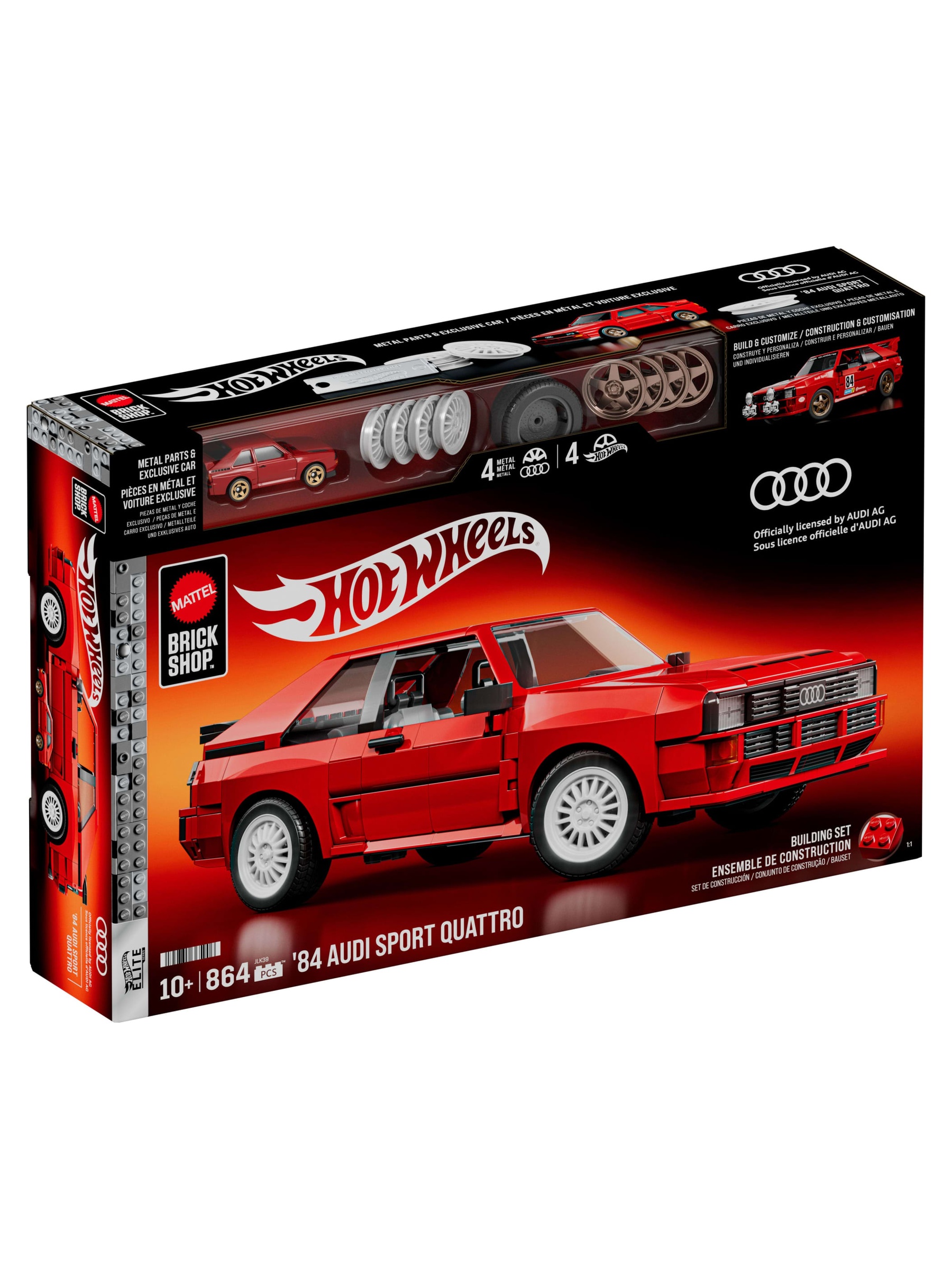 Конструктор Brick Shop AUDI SPORT QUATTRO 864 дет. - фото 7