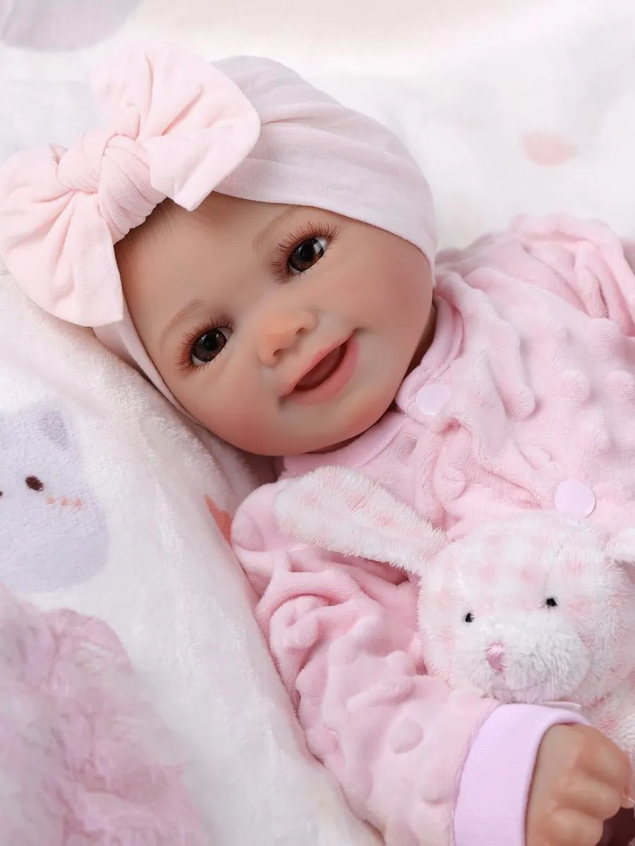 Кукла пупс Reborn Dolls Лана высота 42 см MM12998 - фото 3