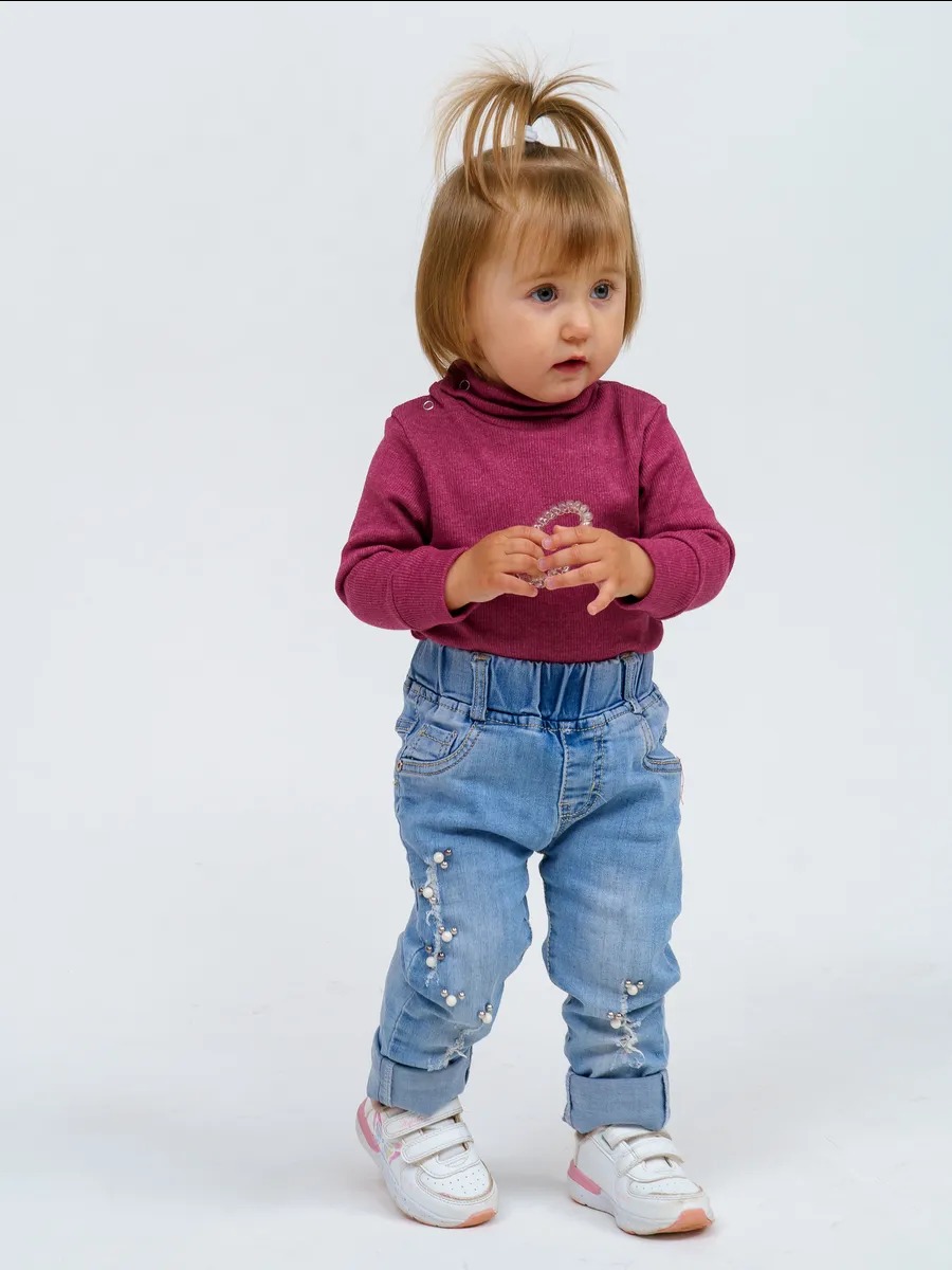 Водолазка TOTEMFOX 231КН3F/бордовый меланж - фото 11