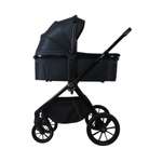 Коляска 3в1 Sweet Baby Verde Blue (Black Glossy) голубой