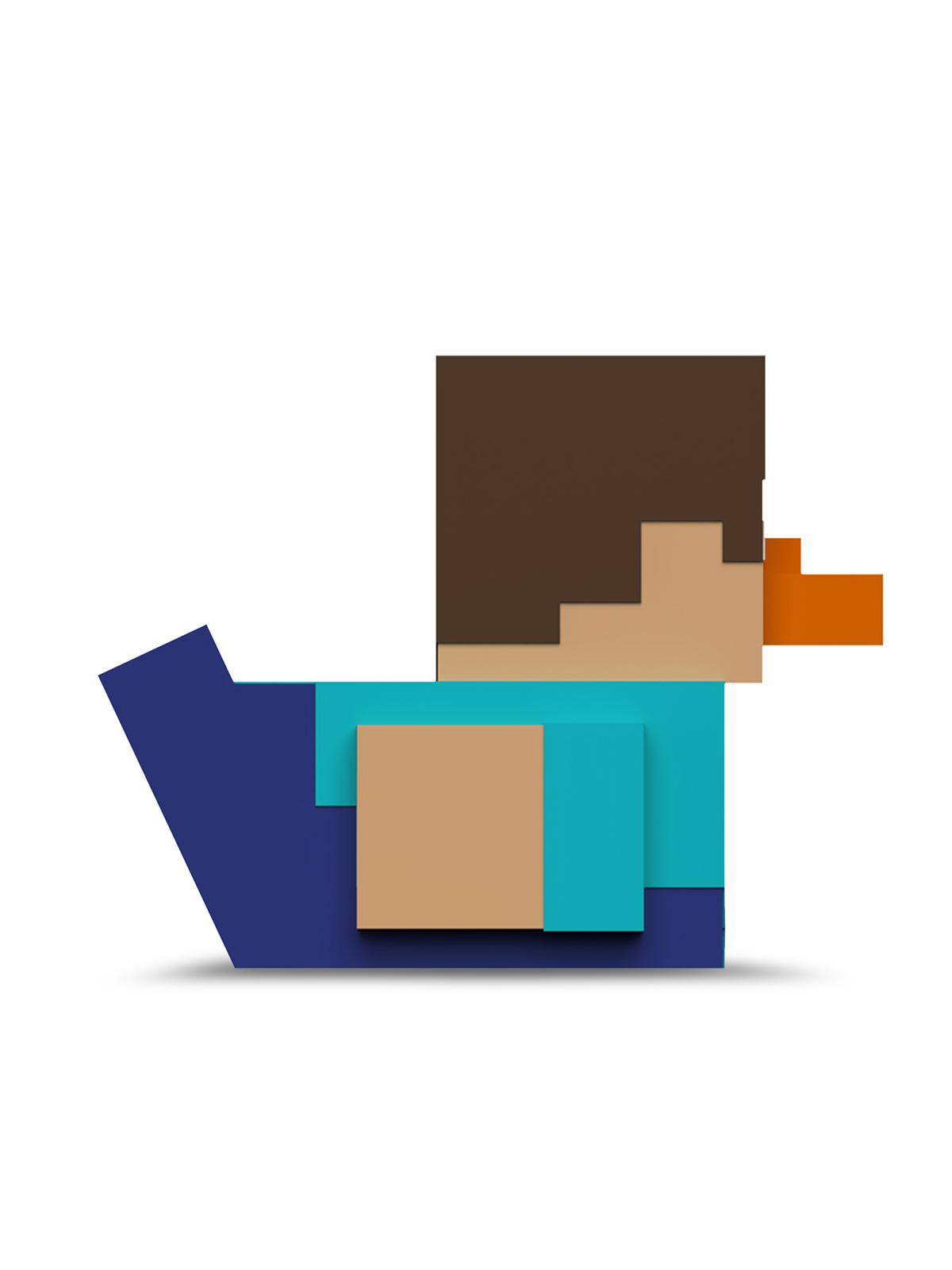 Фигурка Minecraft Утка Tubbz Steve - фото 8