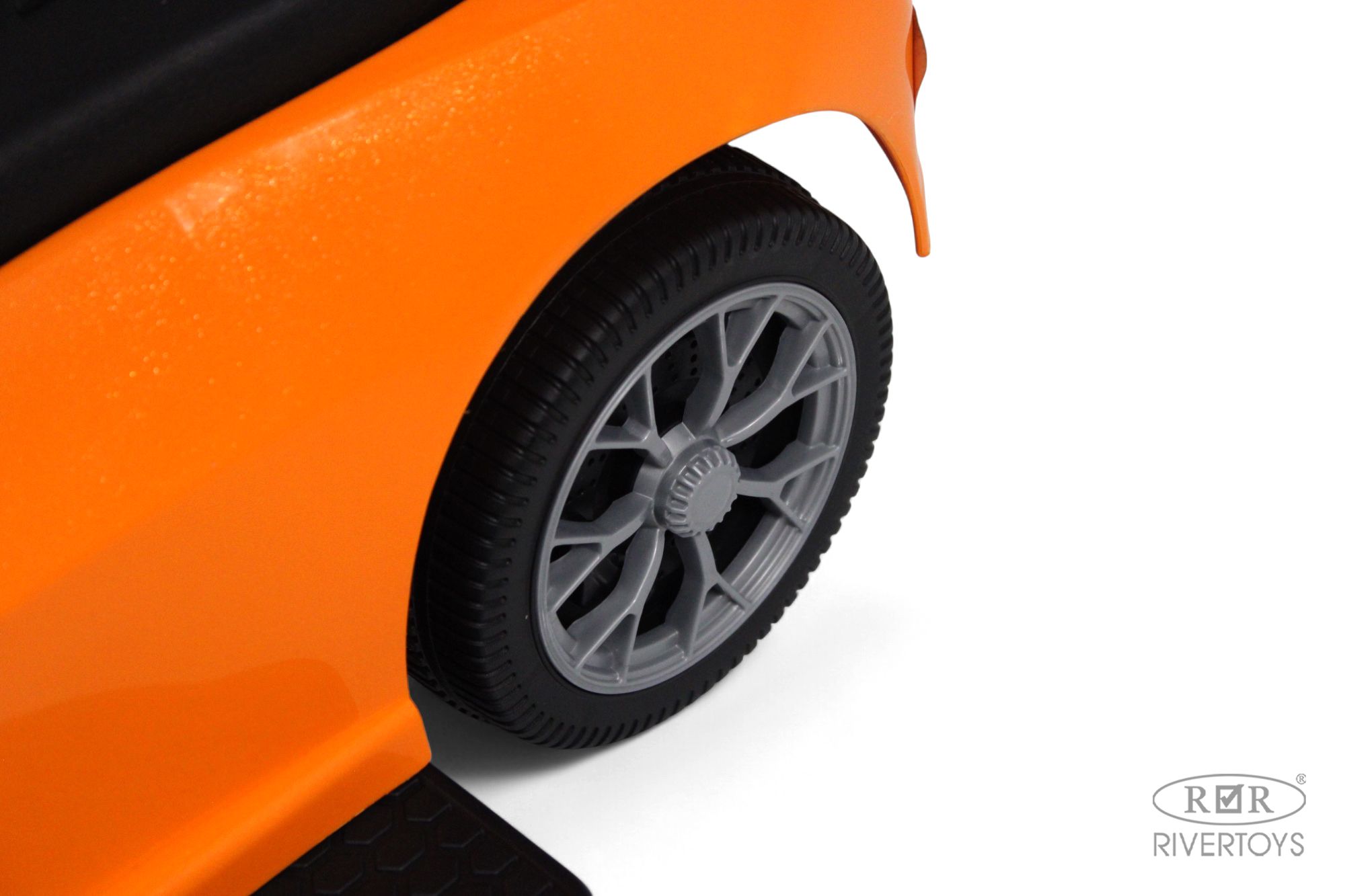 Каталка RIVERTOYS Z005ZZ-M-ORANGE оранжевый - фото 7
