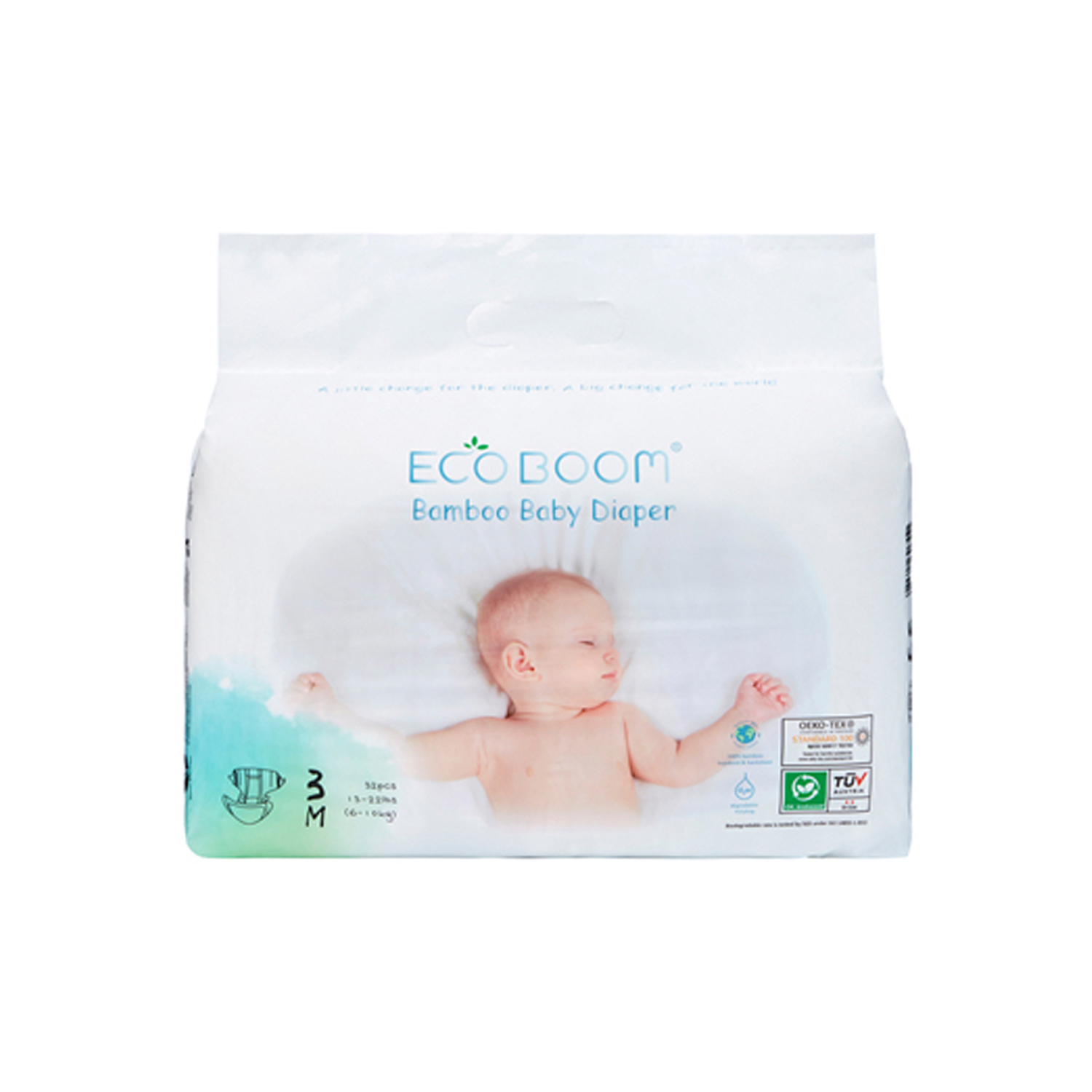 Подгузники ECO BOOM Eco M 32 шт. - фото 1