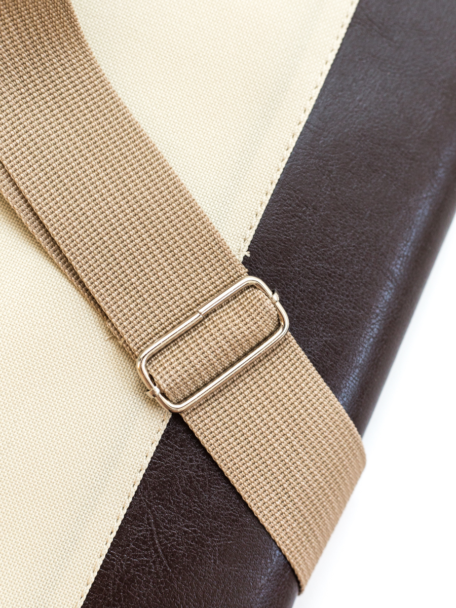 Сумка Малевичъ для формата А3 размер 47х35 см с карманом бежевая - фото 13