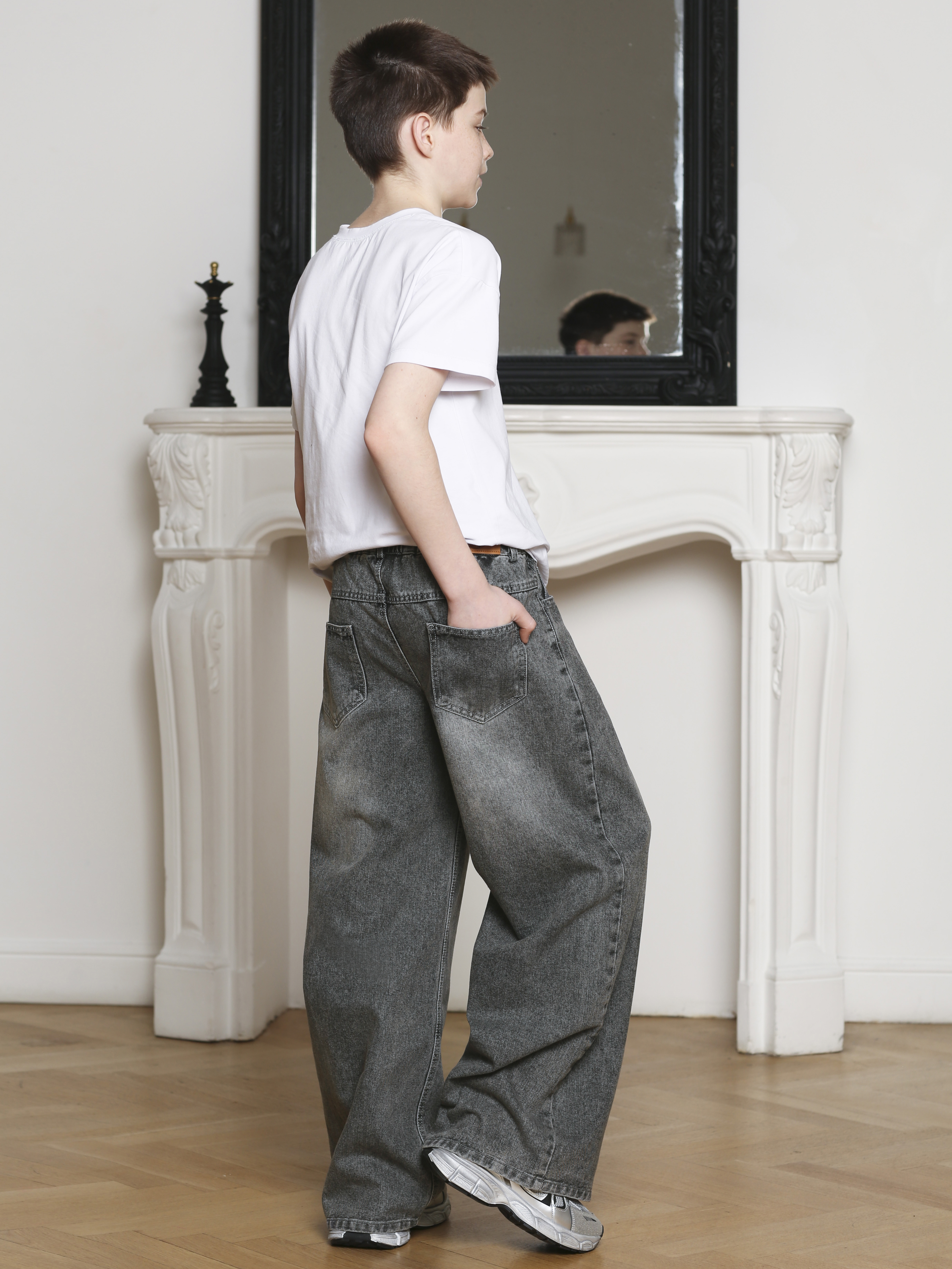 Джинсы-трубы СИНИЙ МИР R110-IL - фото 9