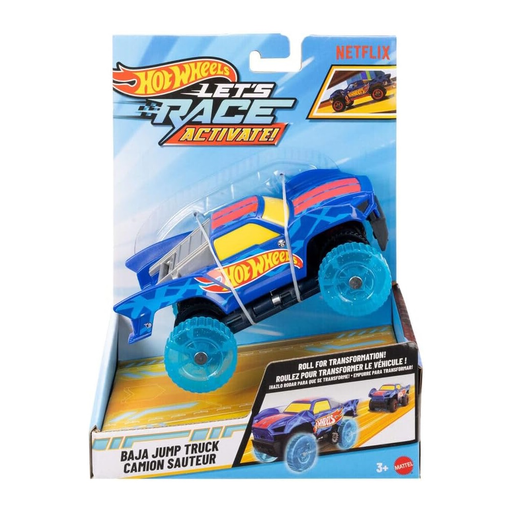 Автомобиль Hot Wheels Baja Jump Truck 1:32 JJX15/JJX23 - фото 3