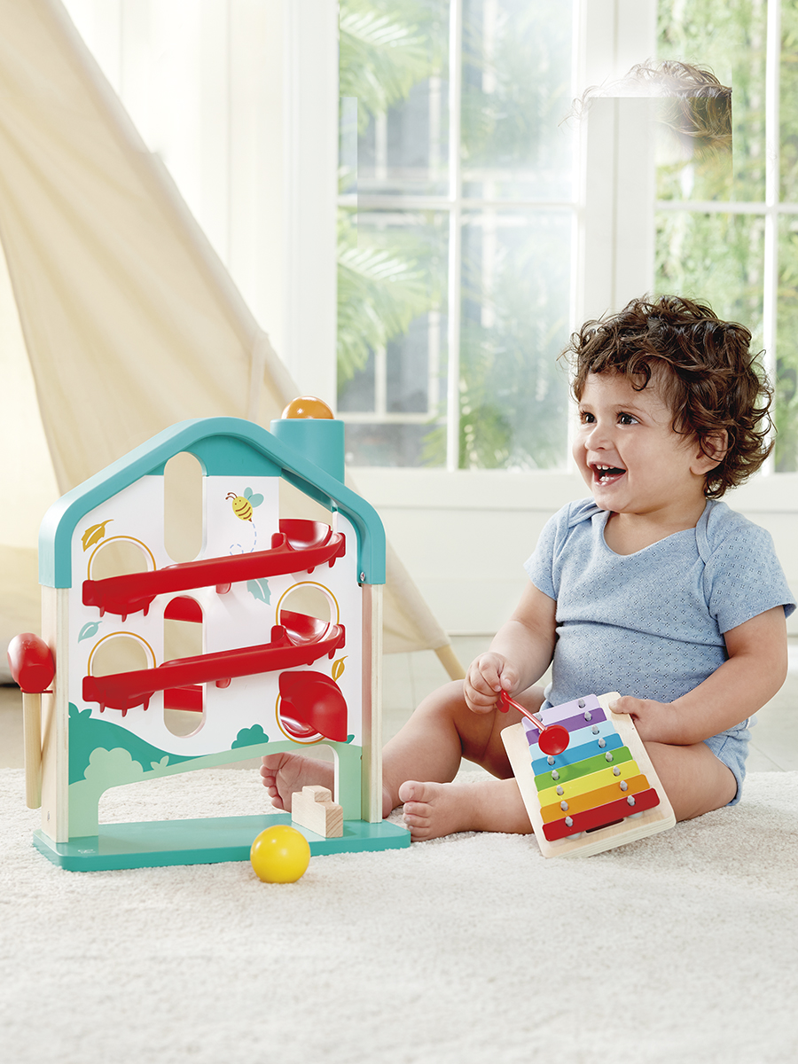 Игрушка музыкальная Hape Домик ксилофон - фото 2