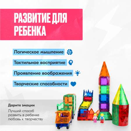 Конструктор LX Фигурки магнитный
