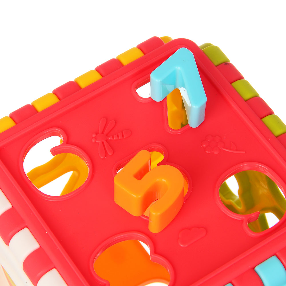 Игрушка Игроленд бизиборд сортер Бизикуб - фото 5