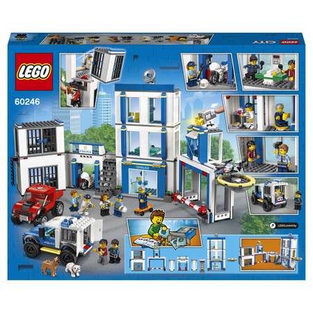 Конструктор LEGO City Police Полицейский участок блочный