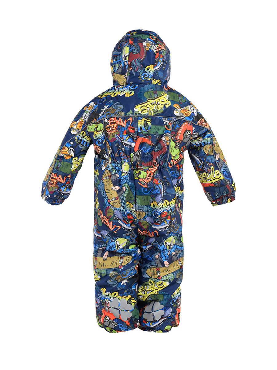 Комбинезон Stylish AMADEO AKK-103-синий - фото 2