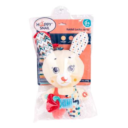 Игрушка подвесная Happy Snail Зайка Лаки 19HSС13RB