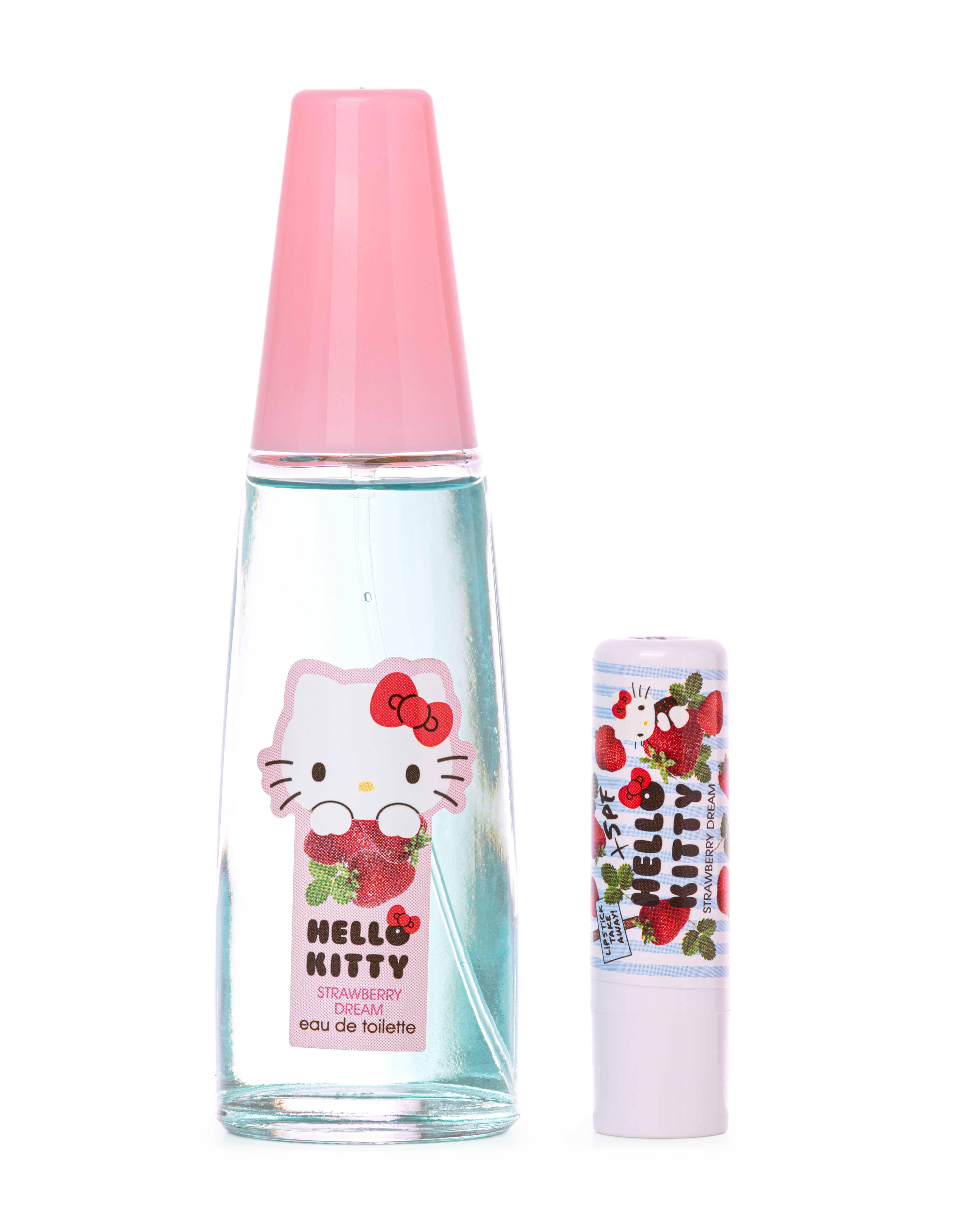 Туалетная вода + помада Hello Kitty Strawberry Dreams 50 мл - фото 2