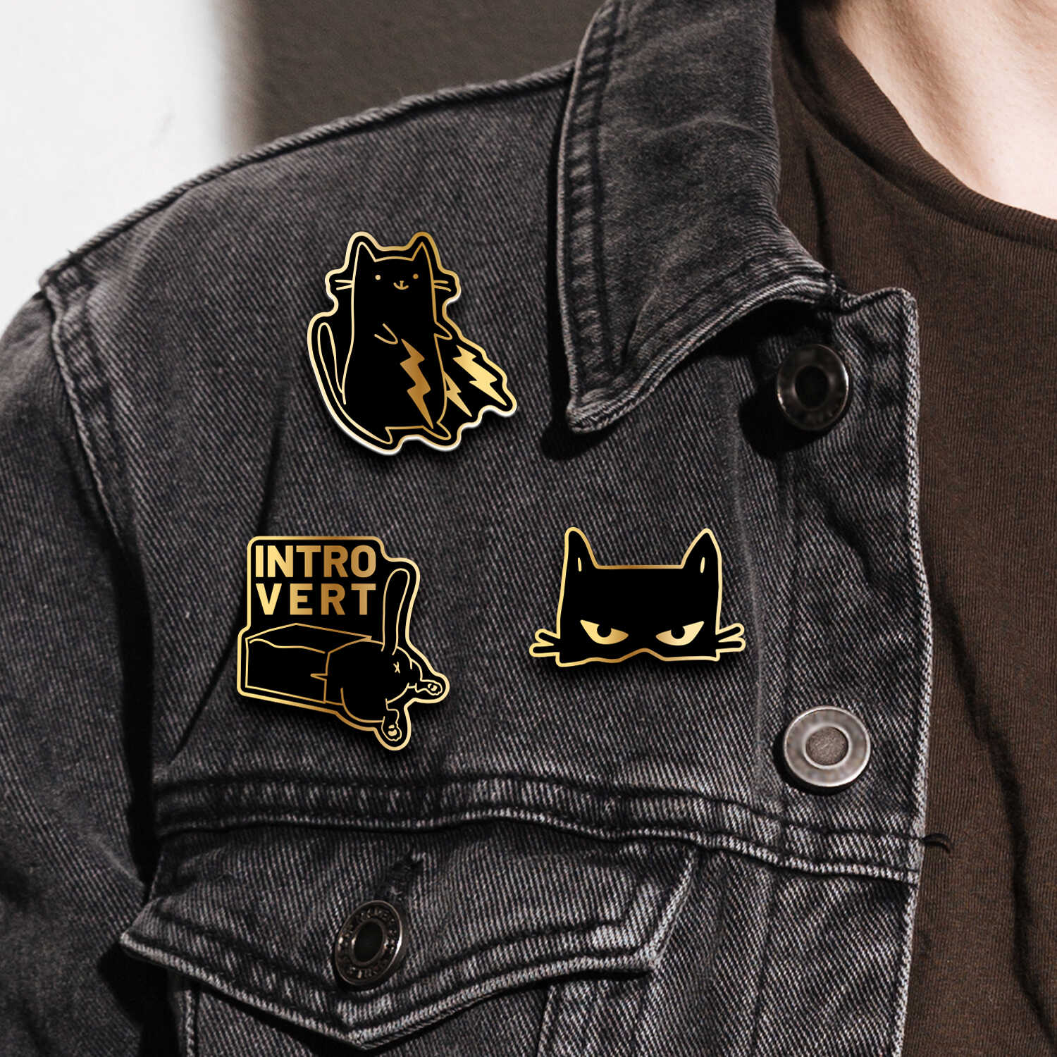 Значок Феникс + Интроверт 3 шт. - фото 2