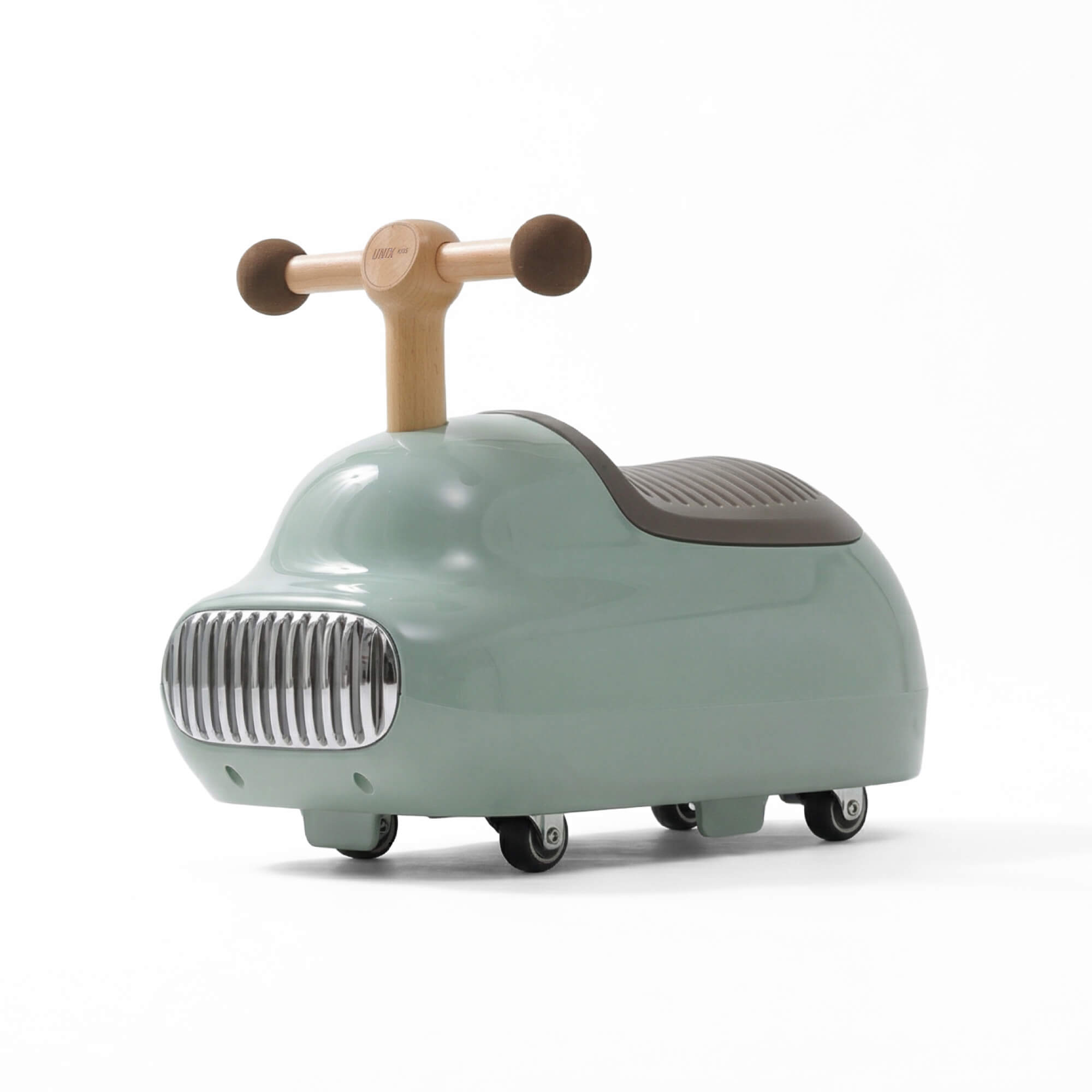 Пушкар UNIX Kids каталка детская бибикар зеленый - фото 26