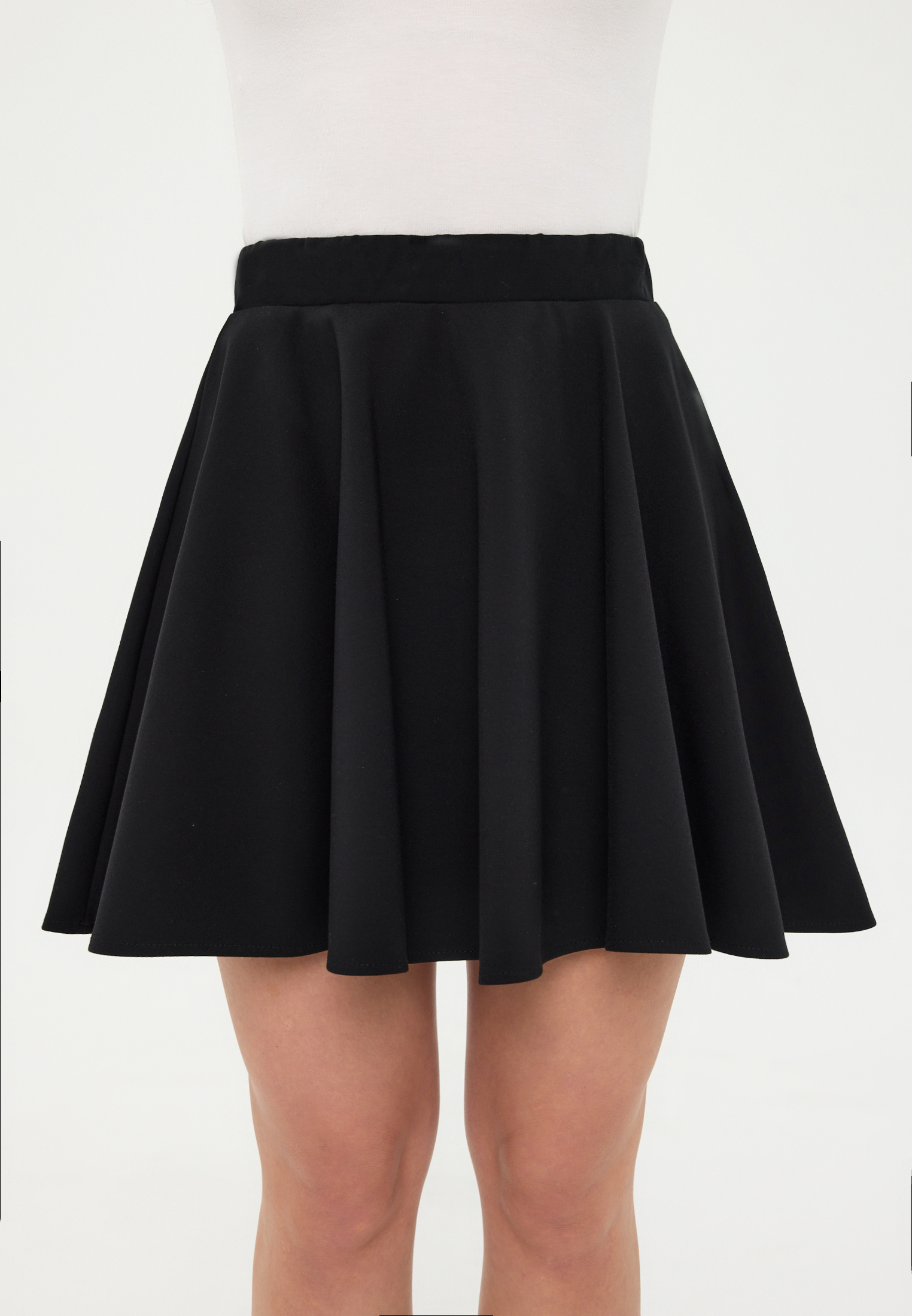 Юбка Stylish AMADEO AWS-5005-черный - фото 9