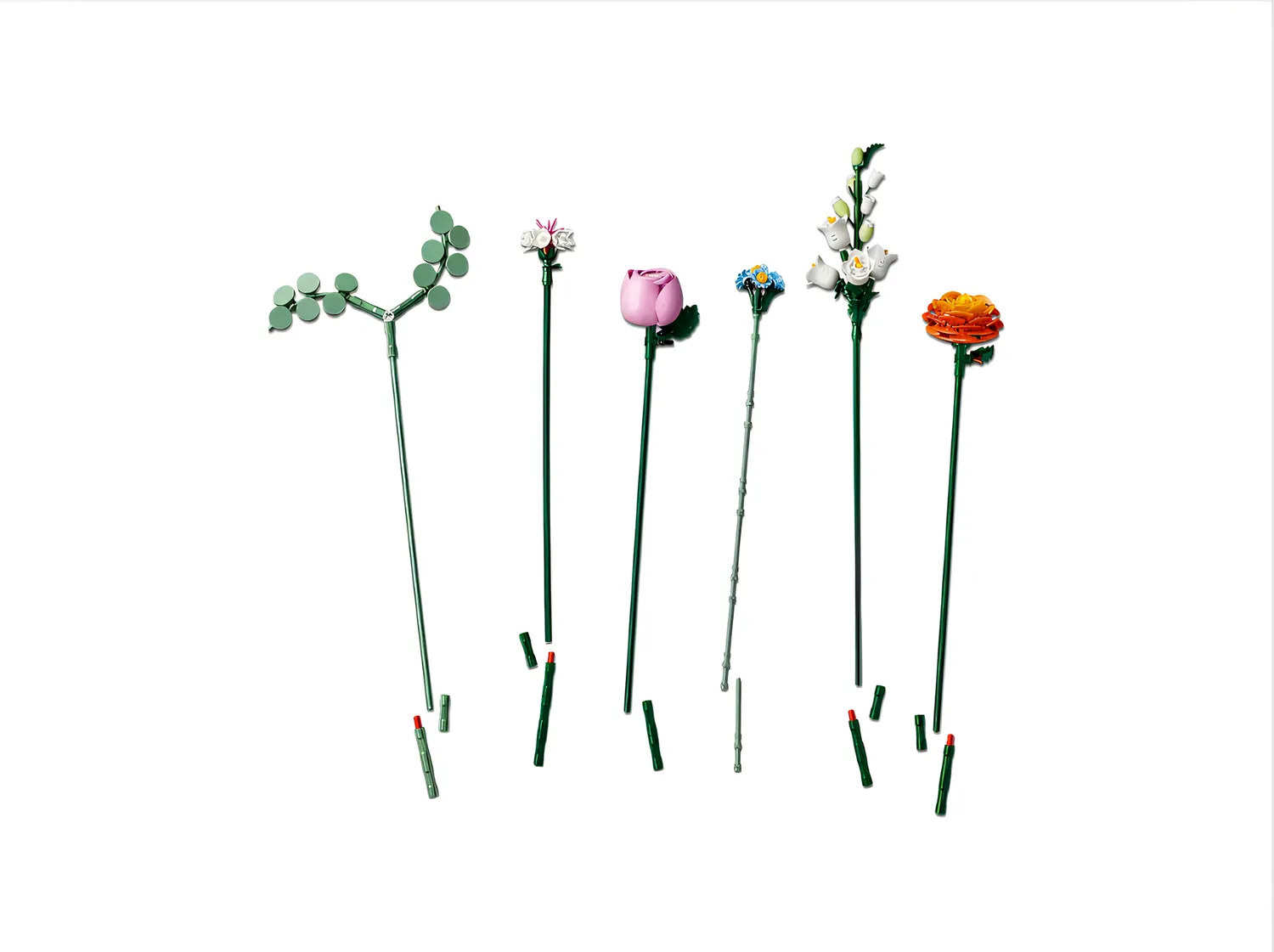 Конструктор LEGO Botanicals Букет Розовых цветов 749 дет. - фото 4