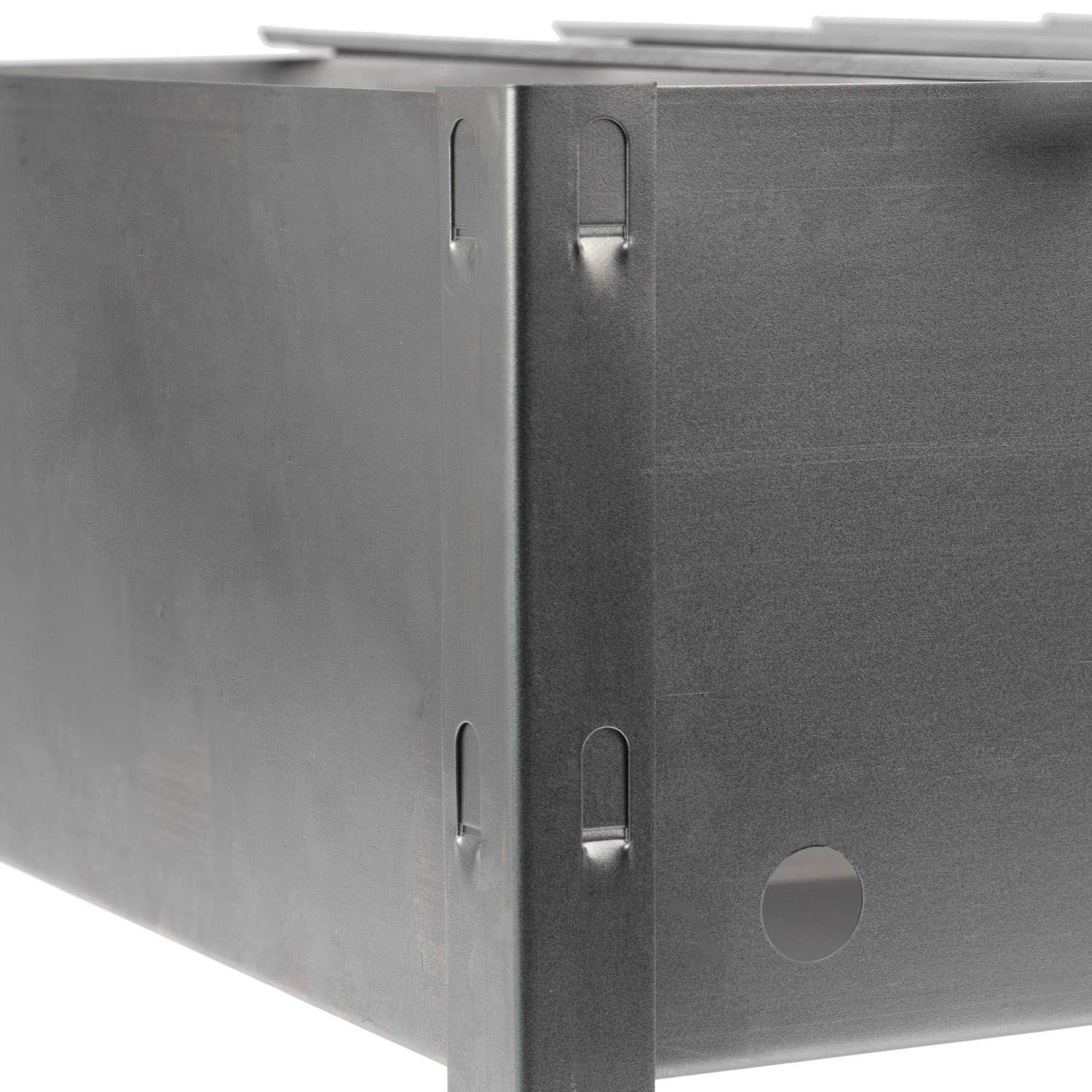 Мангал сборный со складным дном, 230х230х335мм, с 4 шампурами, в пленке - фото 8