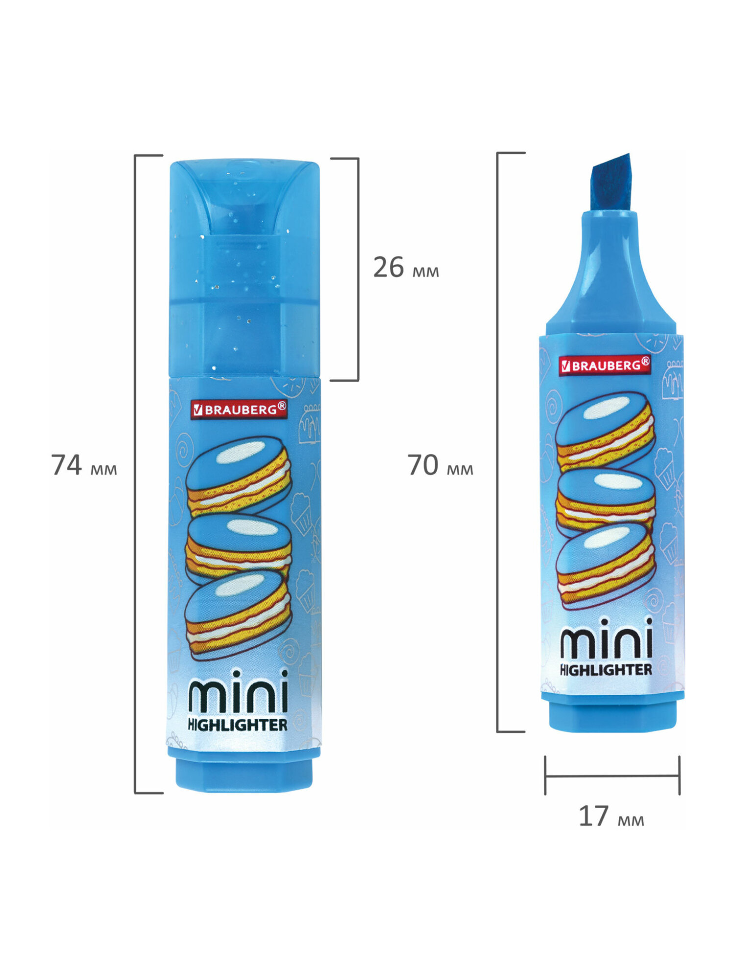 Текстовыделители Brauberg 12 шт. - фото 19
