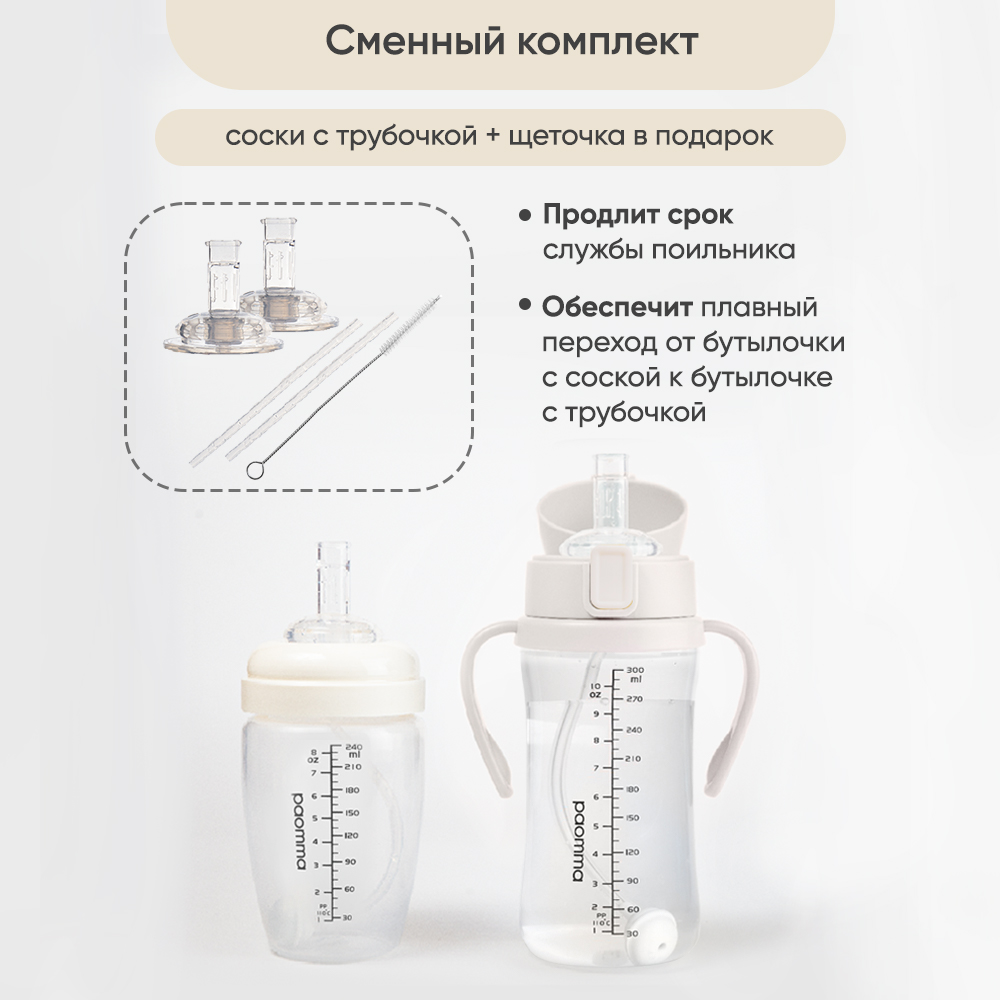 Поильник Paomma 300 мл - фото 7