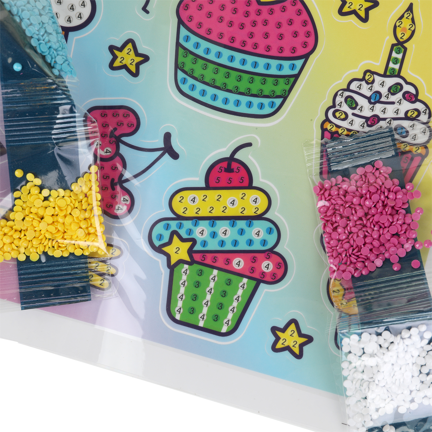 Алмазная мозаика Multiart Пироженки - фото 4