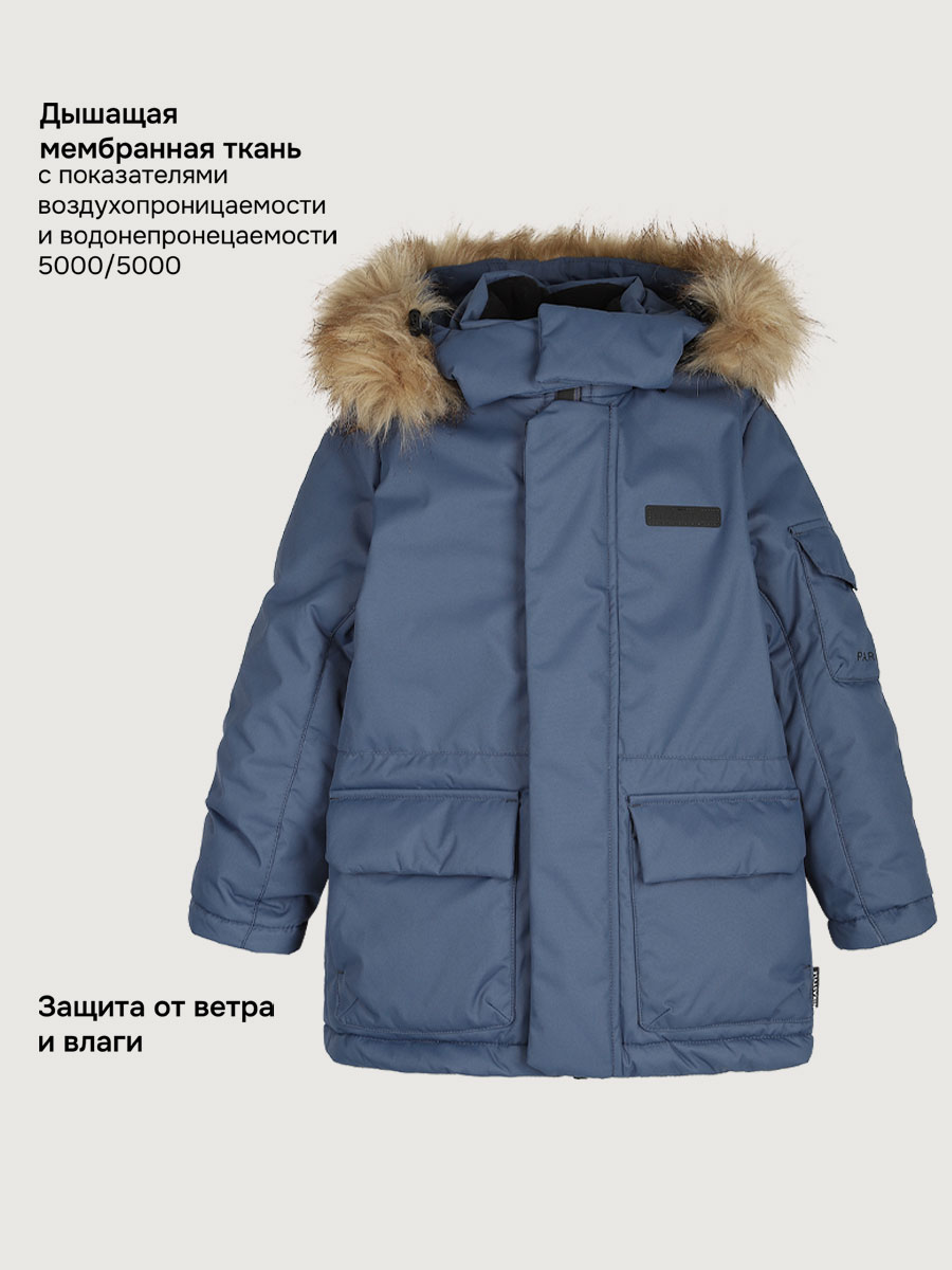 Куртка NIKASTYLE 4з6925 деним - фото 3