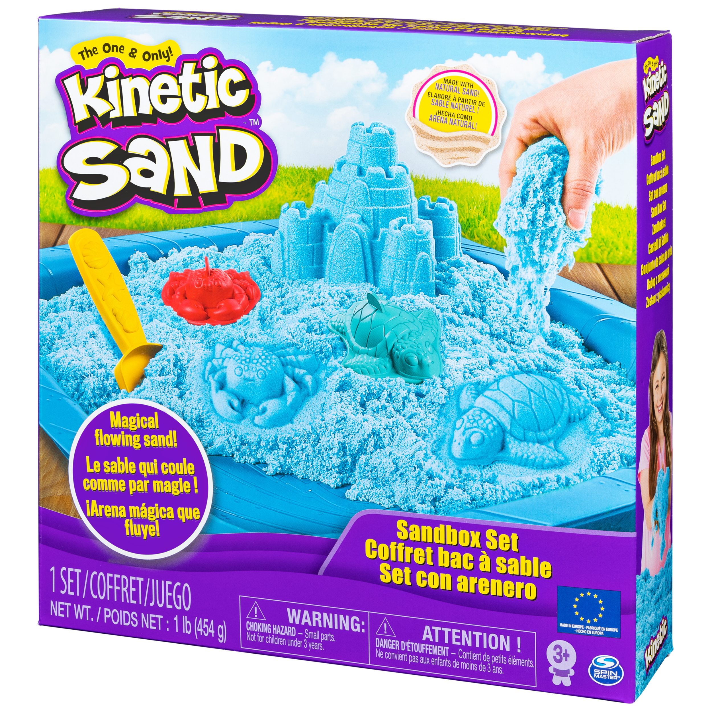 Кинетический песок Kinetic Sand 0.4 кг - фото 2