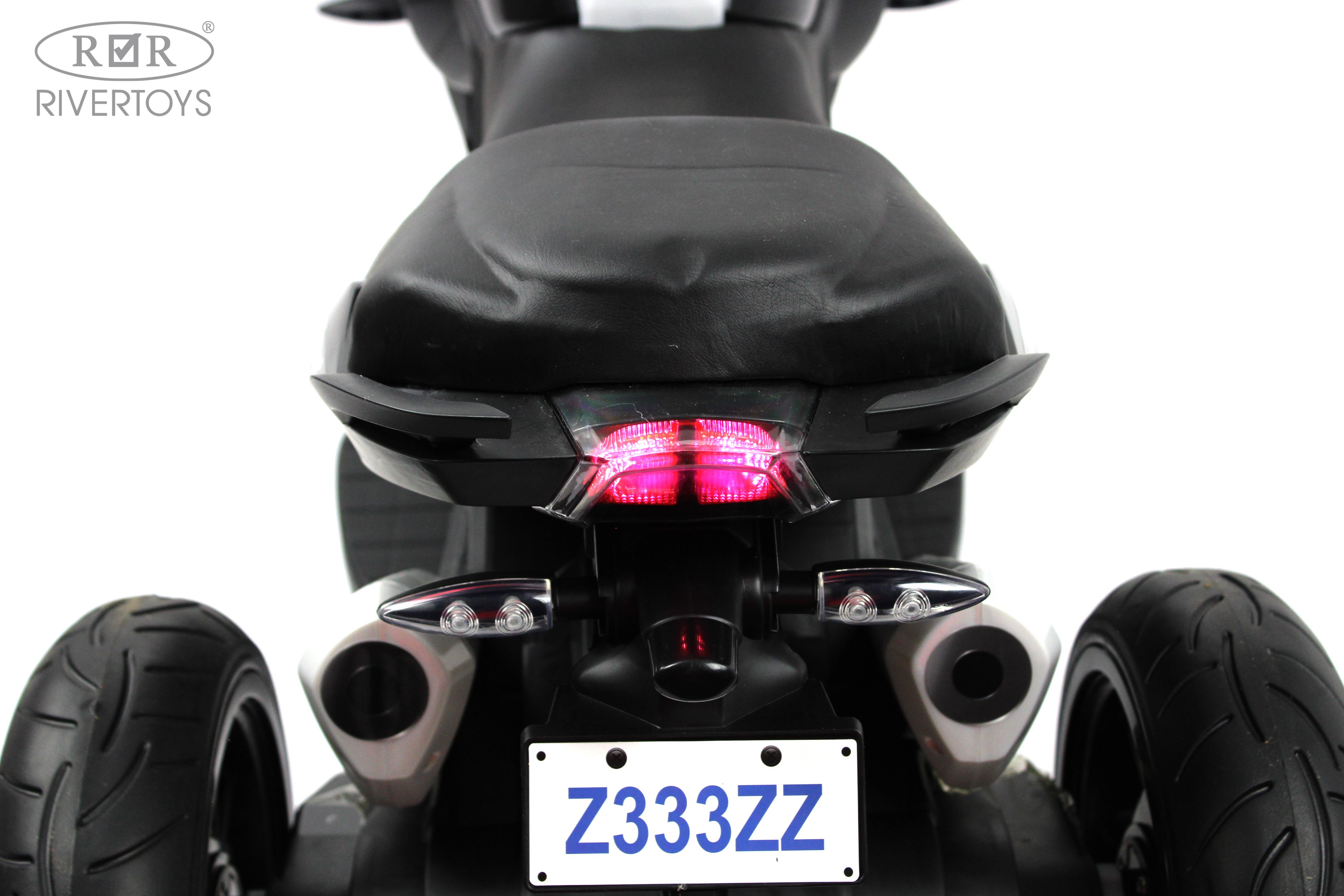 Электромобиль RIVERTOYS Z333ZZ-BLACK - фото 20