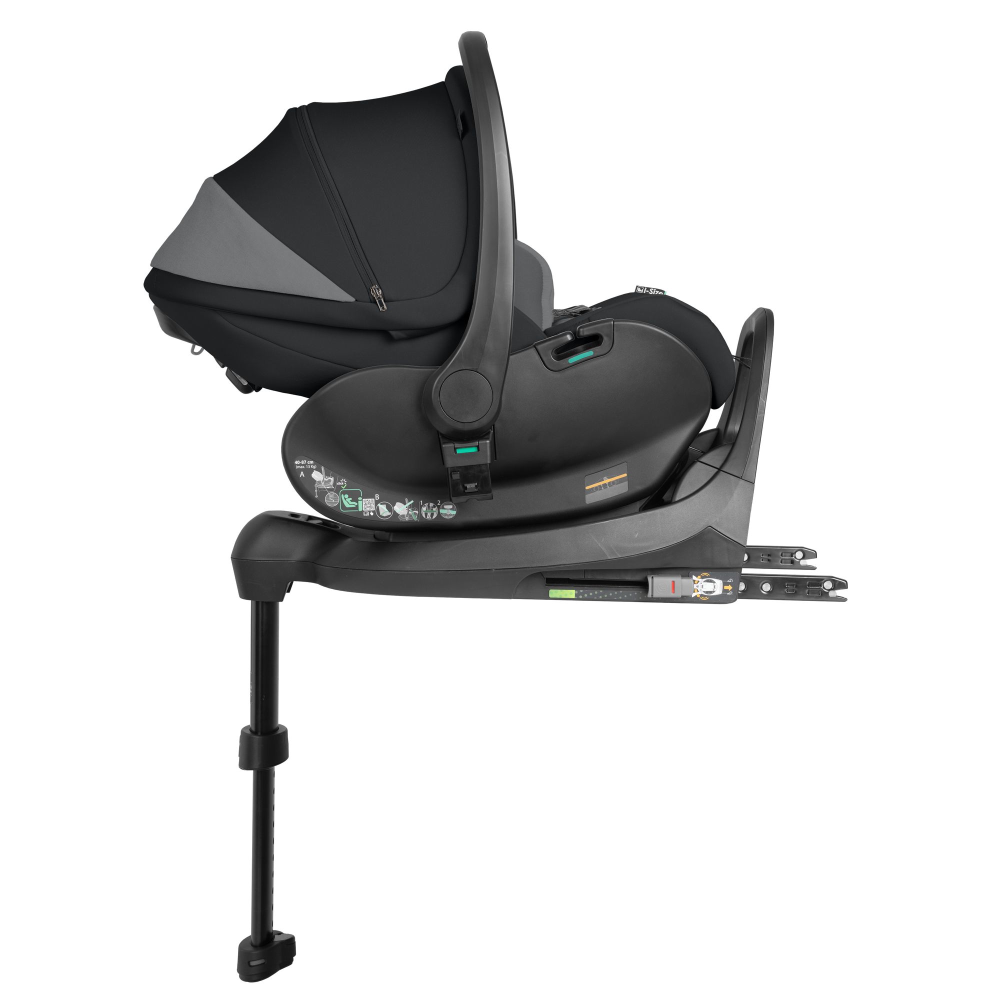 Автокресло Chicco 0 (0 -13 кг) черный - фото 17