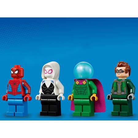 Конструктор LEGO Marvel Super Heroes Человека-Паук против Мистерио блочный