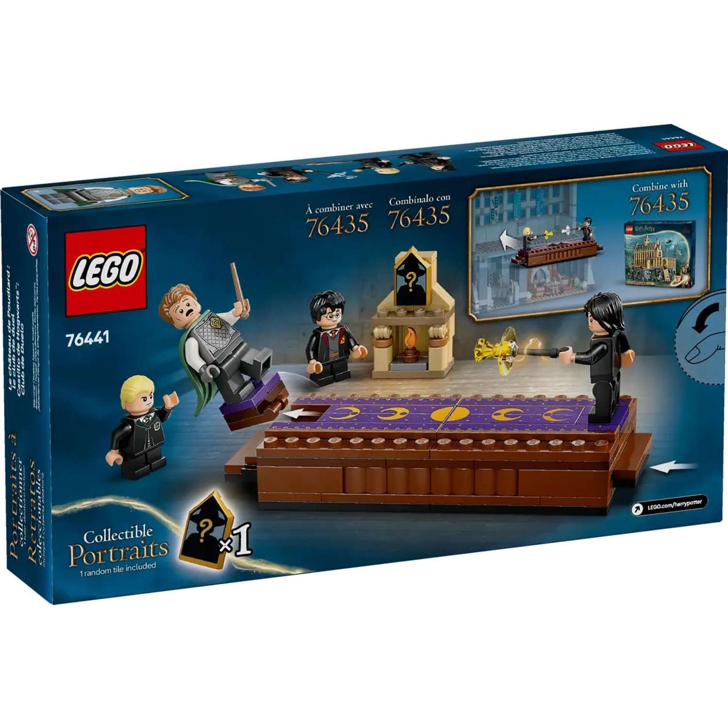 Конструктор LEGO Harry Potter Хогвартс Дуэльный клуб блочный - фото 6