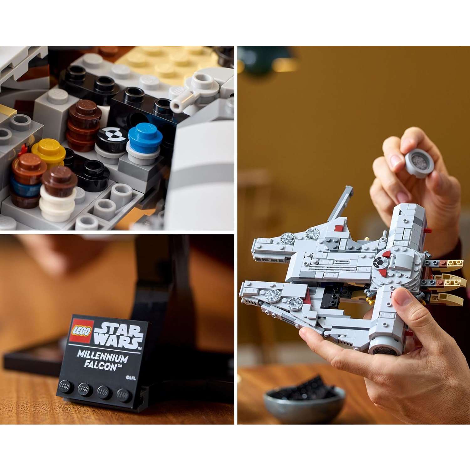 Конструктор LEGO Star Wars Сокол тысячелетия 921 дет. - фото 6