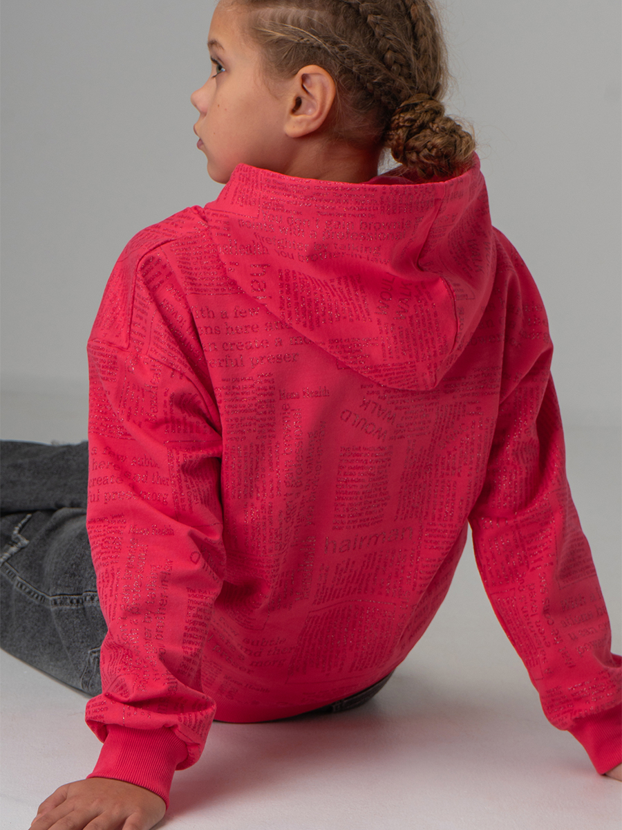 Худи BONITO KIDS SS6073фуксия - фото 10