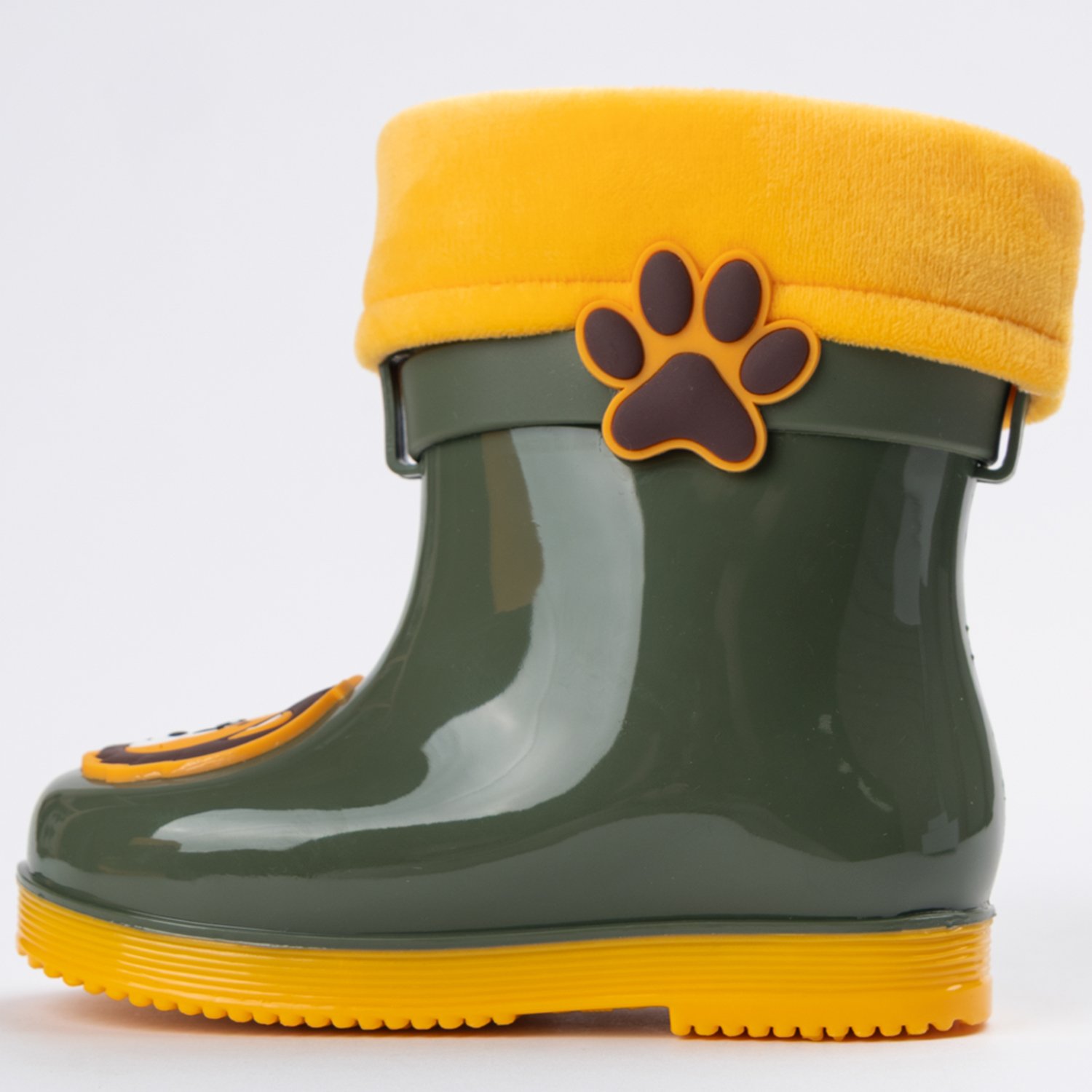 Резиновые сапоги TikkaGo 8U03_2433-1_khaki-yellow - фото 5