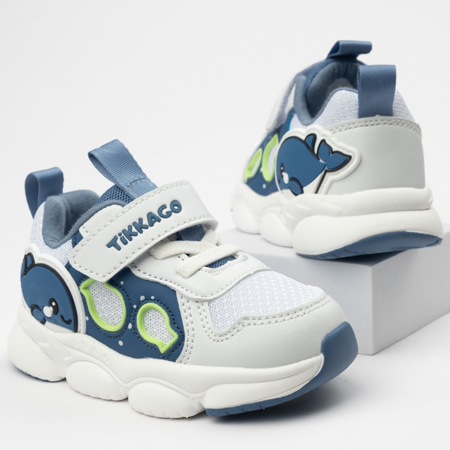 Кроссовки TikkaGo 4E04_2575_white-navy - фото 2