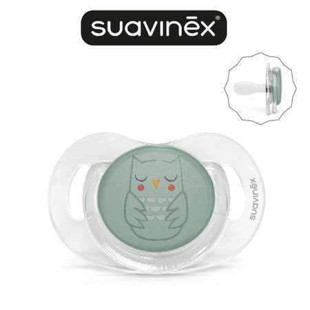 Пустышка Suavinex силикон ортодонтическая от 0 мес.