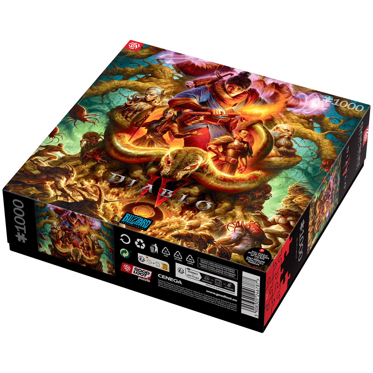 Пазл Good Loot Diablo IV Horadrim - 1000 эл классический - фото 6